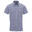 Camisa de manga curta em algodão xadrez microgingham para homem Azul Marinho /
