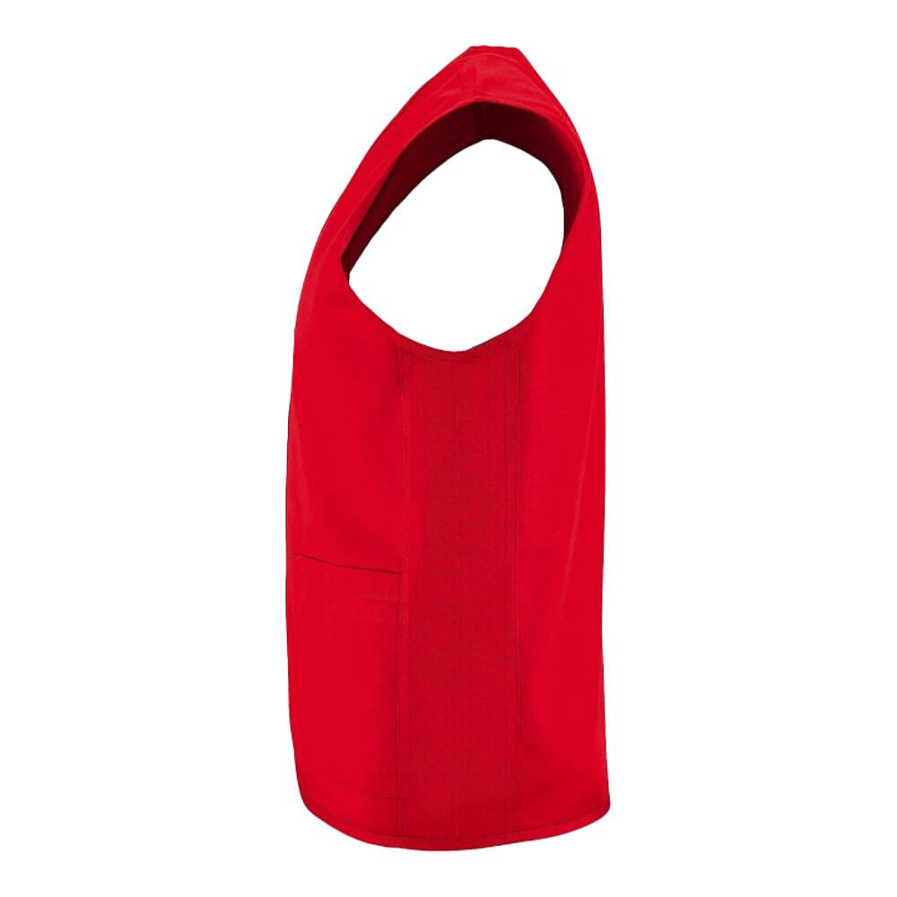 Veste Sans Manches WALLACE Adulte (Rouge) 3/4