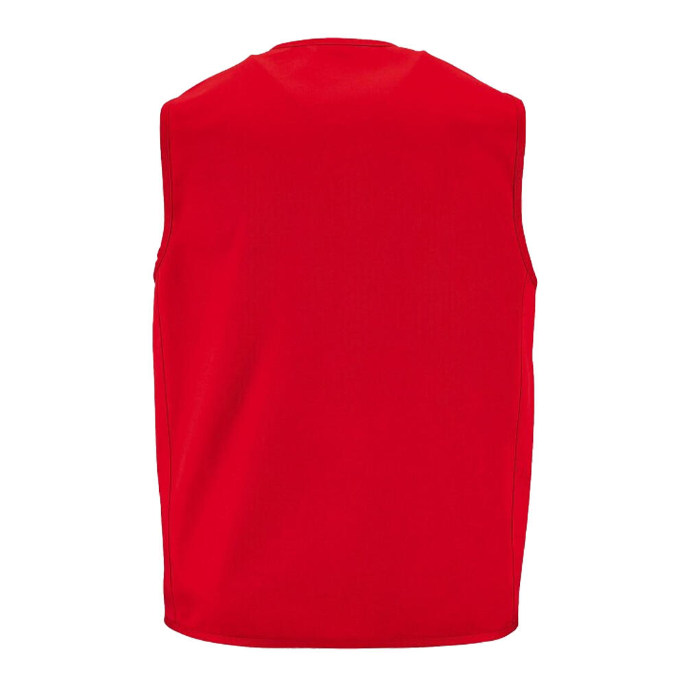 Veste Sans Manches WALLACE Adulte (Rouge) 2/4