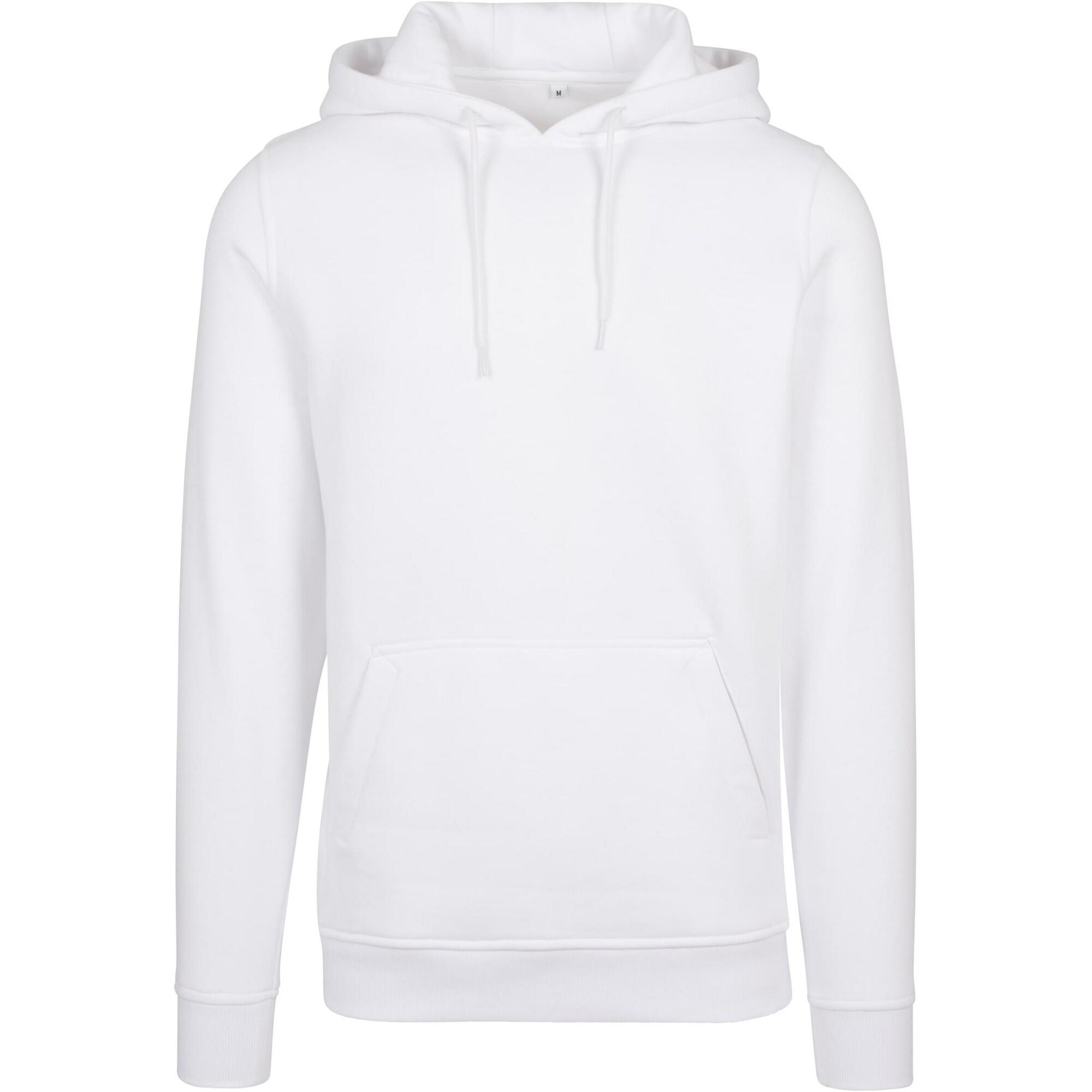 BUILD YOUR BRAND Unisex Volwassenen Biologische Hoodie (Wit)