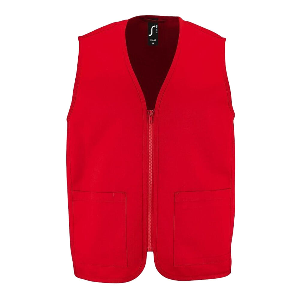 Sol's - Veste Sans Manches Wallace Adulte (rouge) - Sweat-shirt - Rouge - S - Decathlon