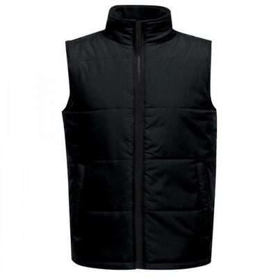 Herentoegang geïsoleerde bodywarmer (marine / zwart)