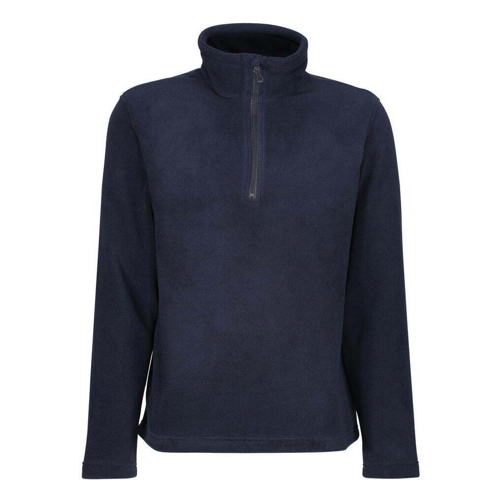 Mens Honestly Made Half Zip Fleece (Navy)