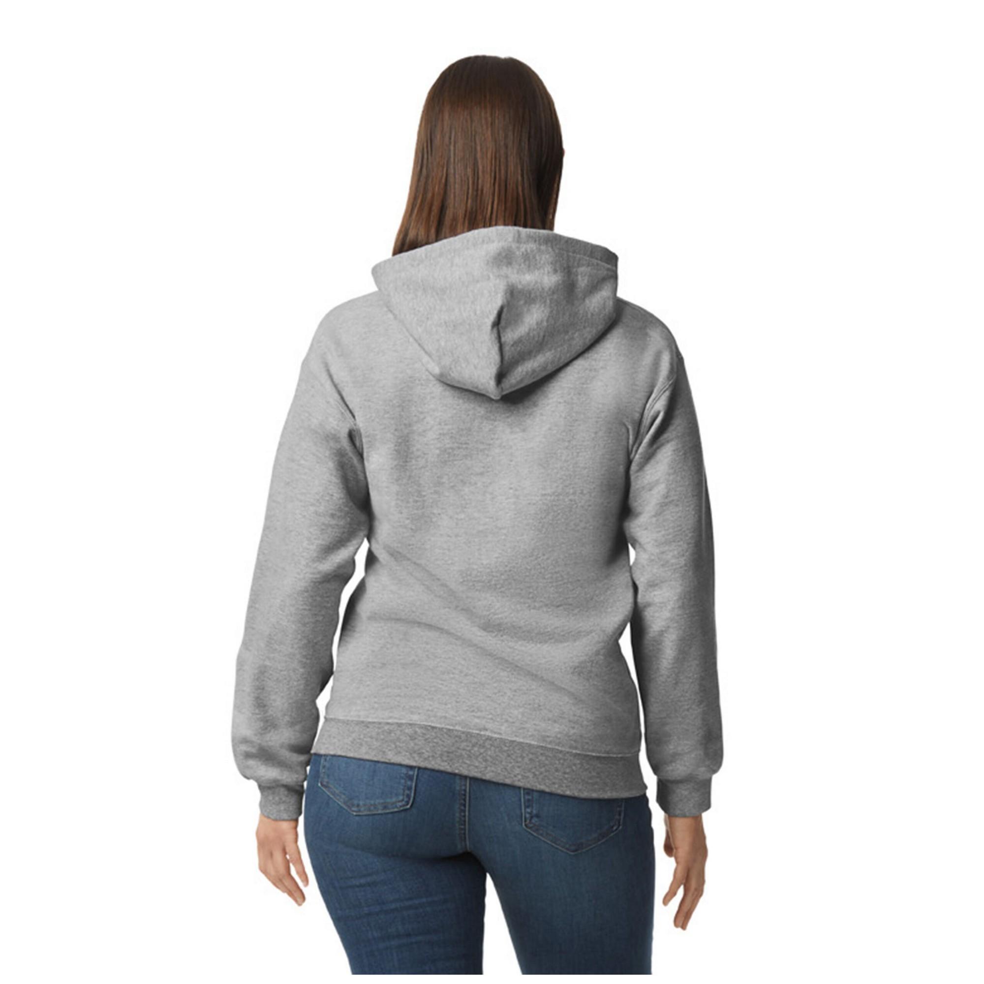 Sweat À Capuche SOFTSTYLE Adulte (Gris Chiné) 2/3