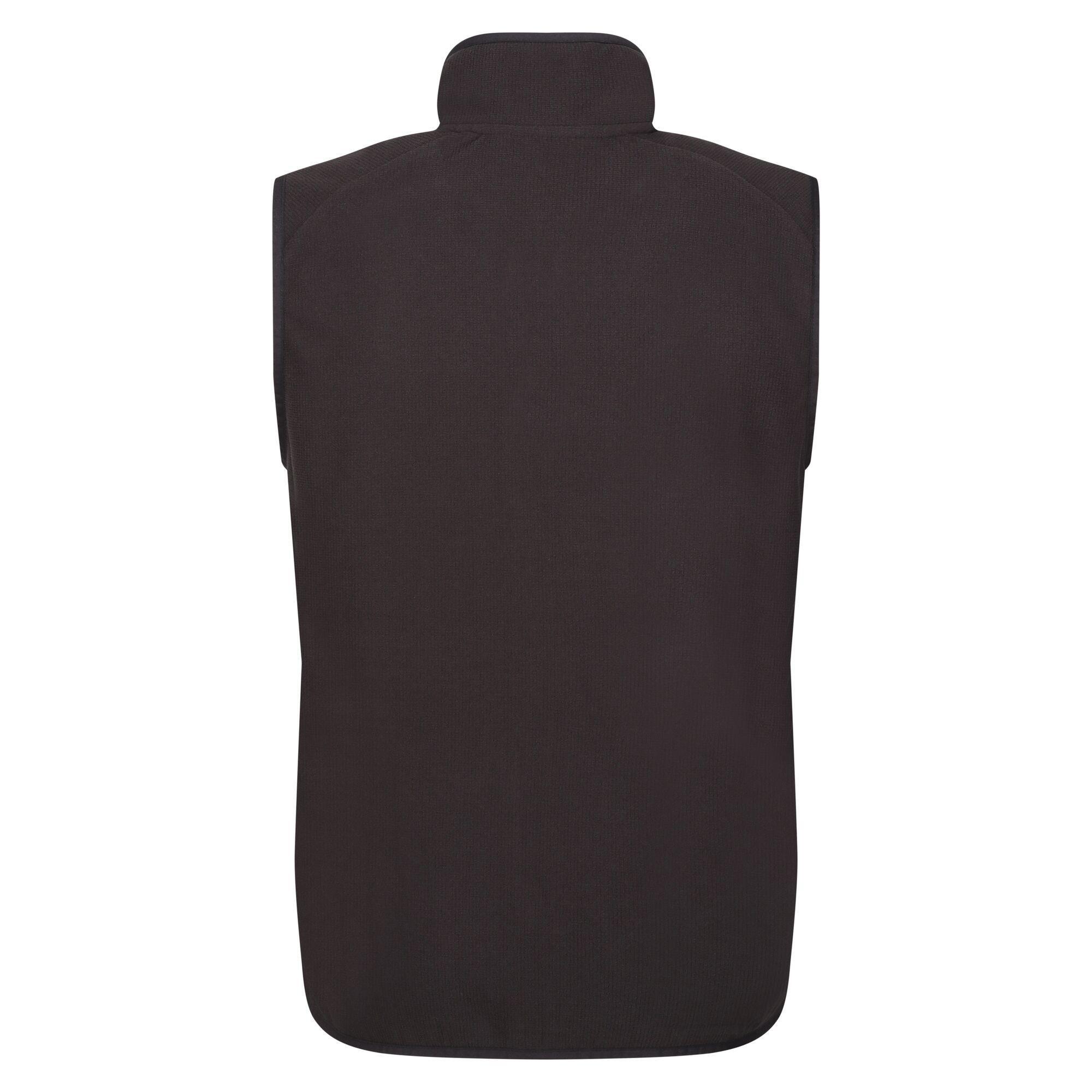 Gilet Uomo Regatta Navigate Nero Rosso Classico 2/5