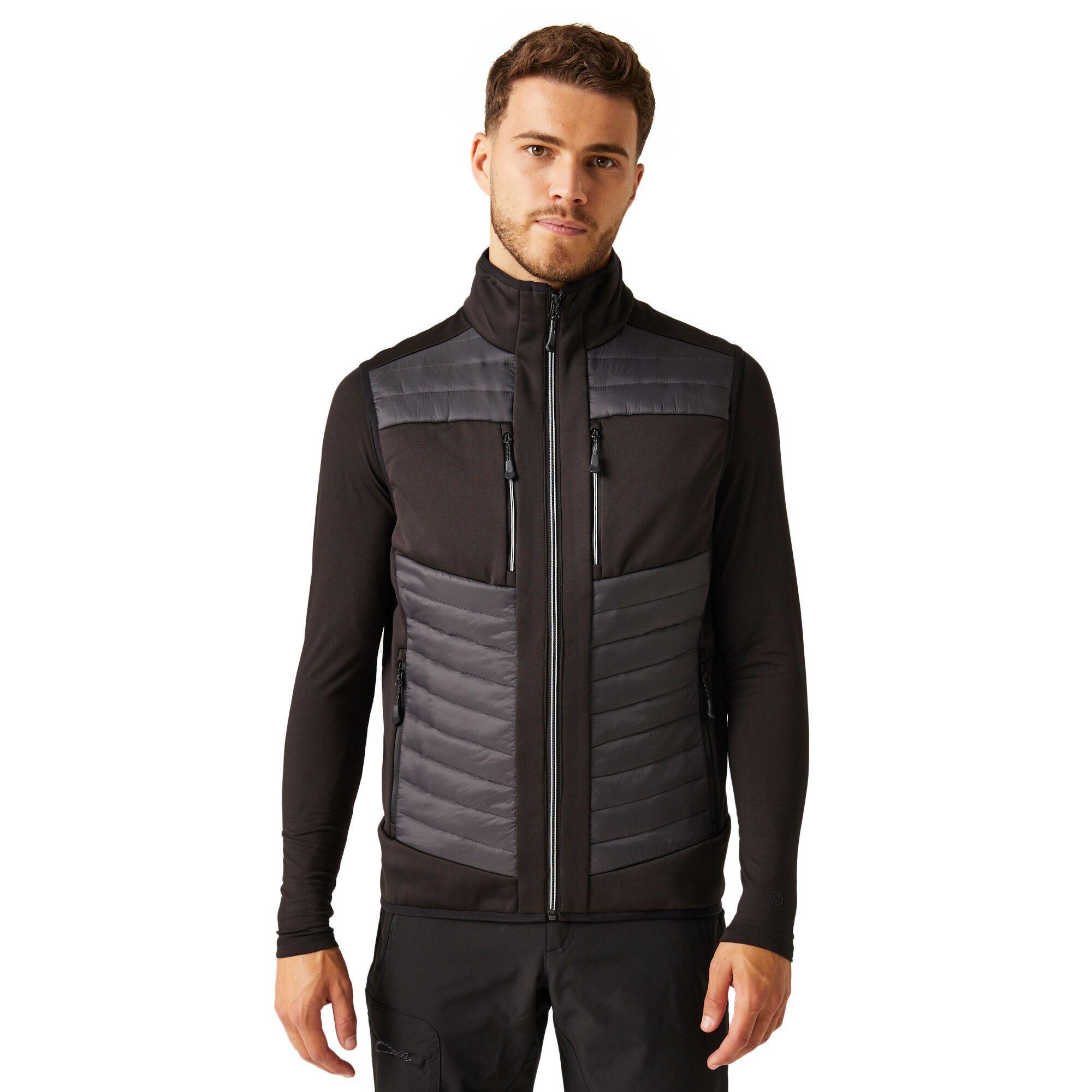 EVolve Thermische Hybride Bodywarmer voor volwassenen (As/Zwart) 3/5