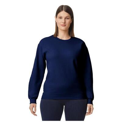 Unisex softstyle fleece midweight pullover voor volwassenen (zand)
