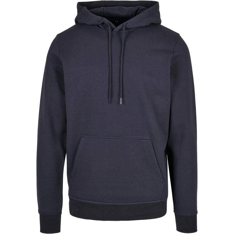 Sweat À Capuche BASIC Adulte (Bleu Marine)
