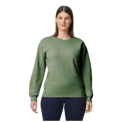 Unisex softstyle fleece midweight pullover voor volwassenen (zand)