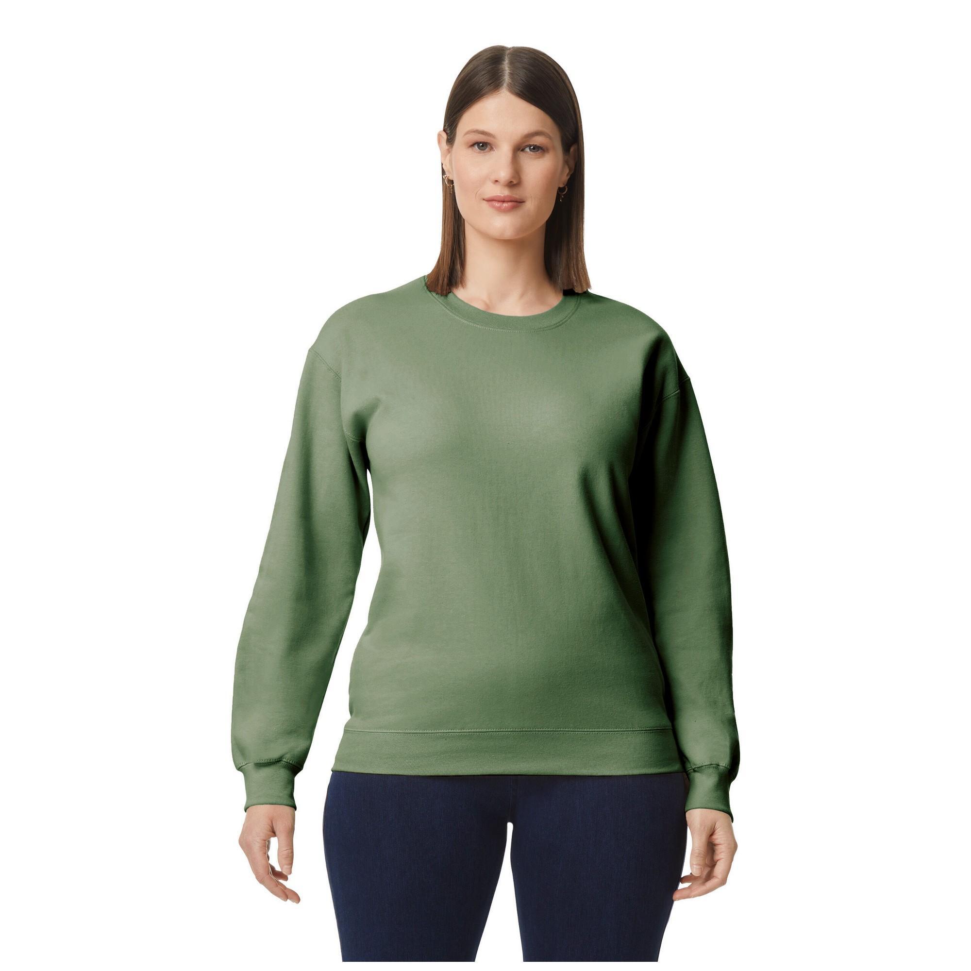 Gildan - Pull Softstyle Adulte (vert Kaki) - Sweat-shirt - Vert - 56 3xl - Decathlon