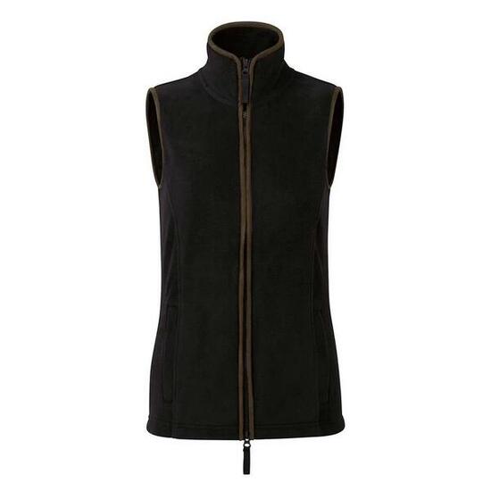 Veste Sans Manches ARTISAN Femme (Noir / Marron)