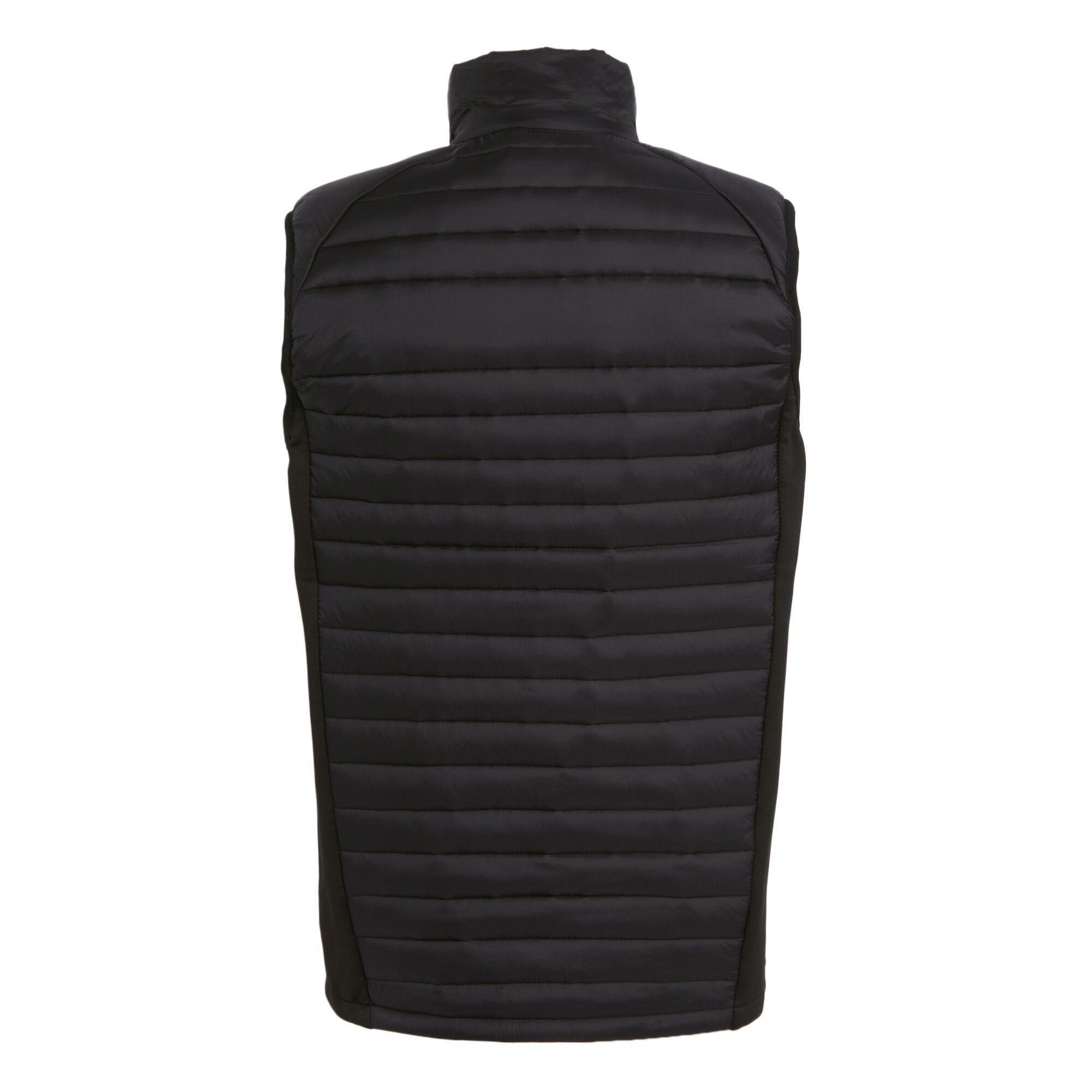Colete Híbrido Acolchoado Navigate Homem (Preto / Verde Lima) 2/4