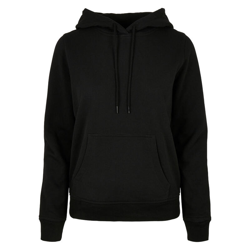 Sweat À Capuche BASIC Femme (Noir)