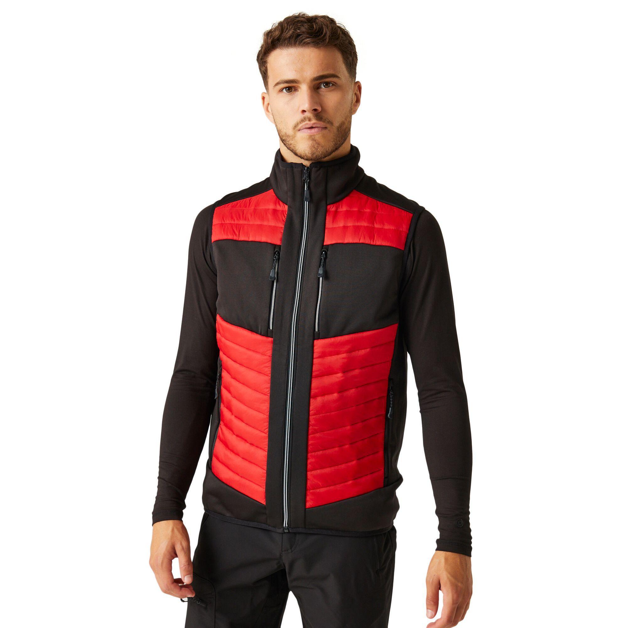 EVolve Gilet Imbottito Ibrida Adulto Unisex Regatta E-Volve Rosso Classico Nero 4/5