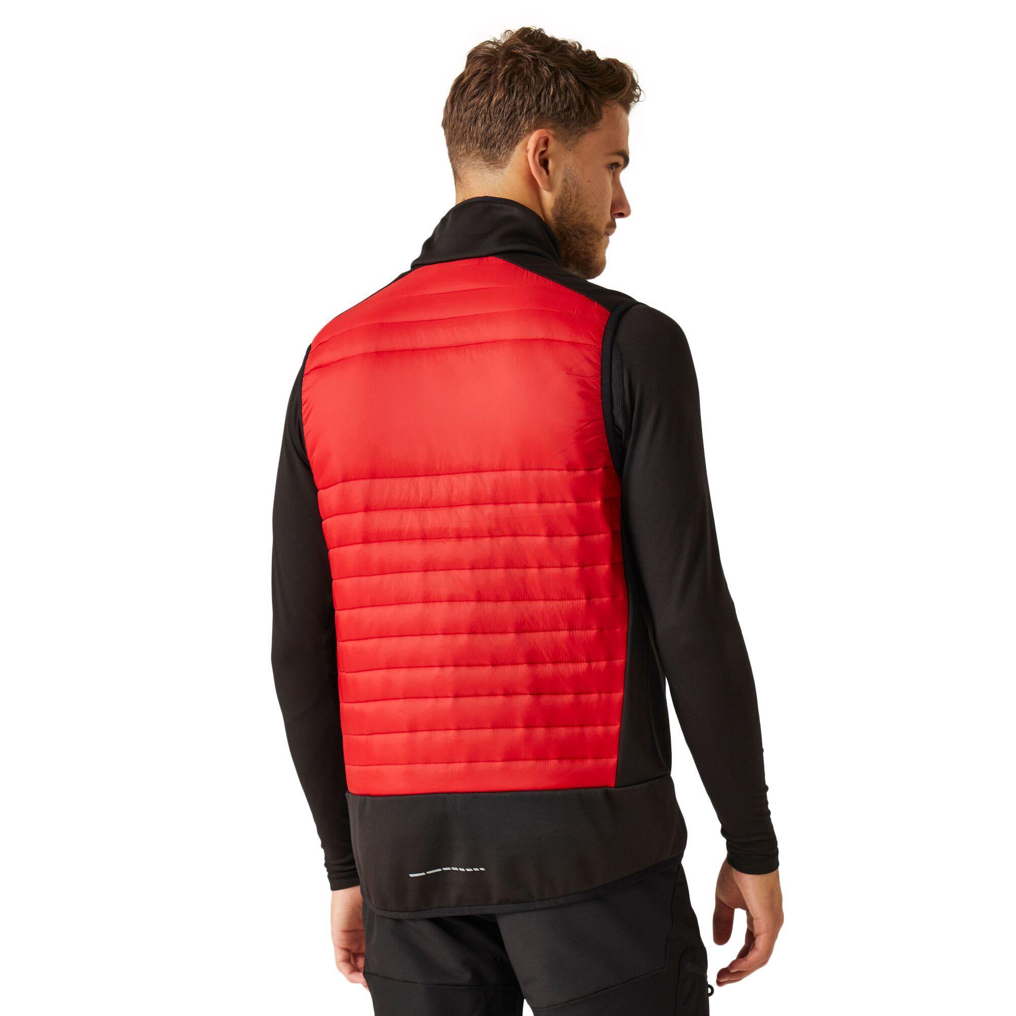 EVolve Gilet Imbottito Ibrida Adulto Unisex Regatta E-Volve Rosso Classico Nero 3/5