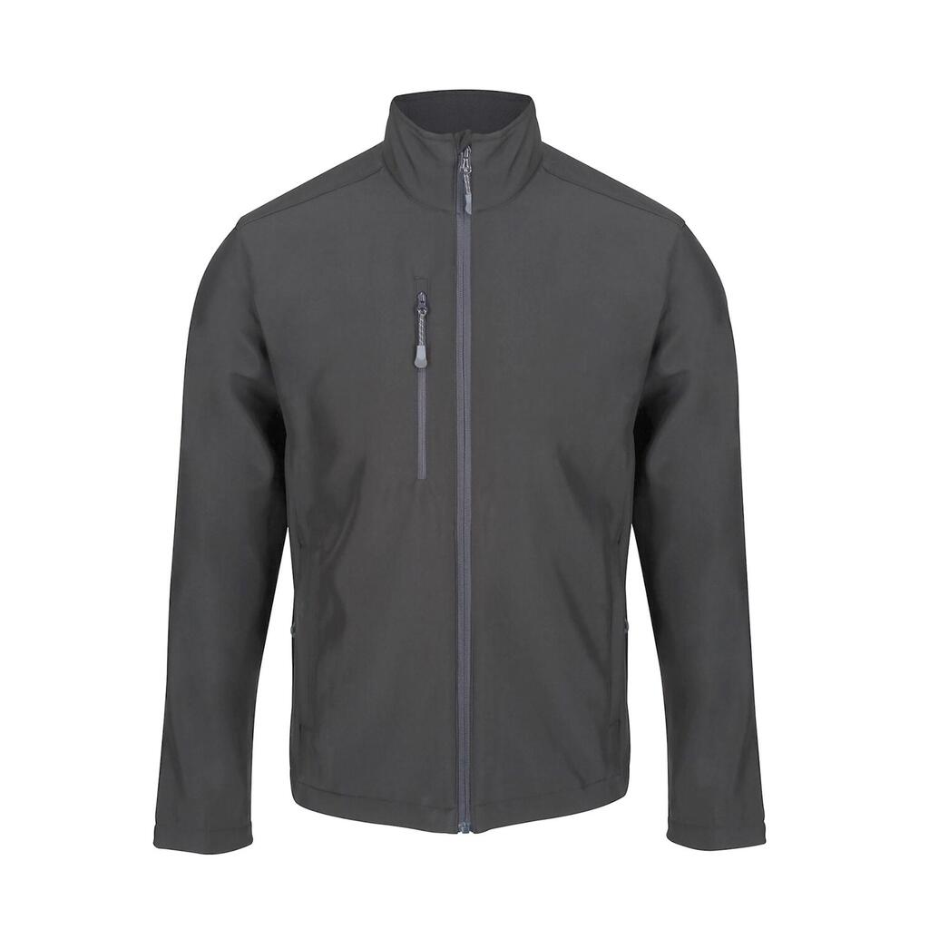 Mens Honesty Made Softshell Jacket (Seal Grey)