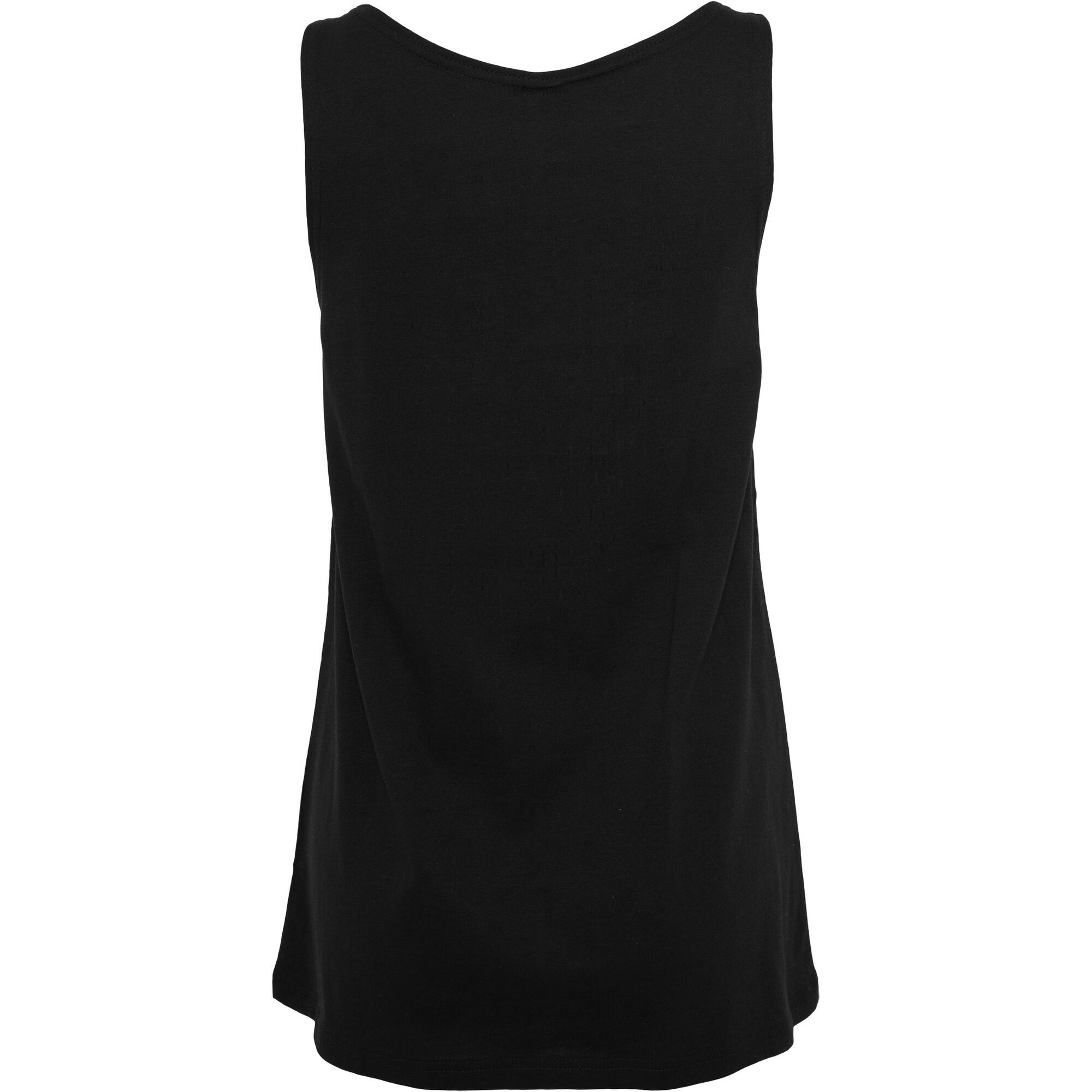 Vrouwen/dames Tank Top (Zwart) 2/2