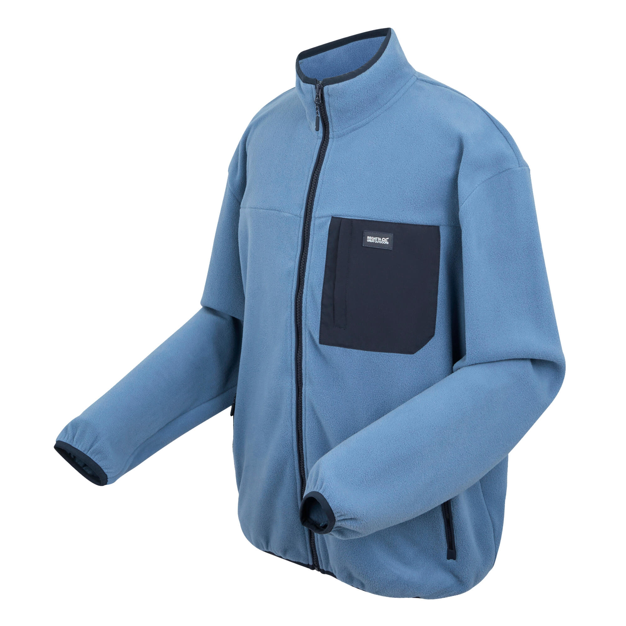Veste Polaire FRANKIE Homme (Bleu De Gris / Bleu Marine) 3/5