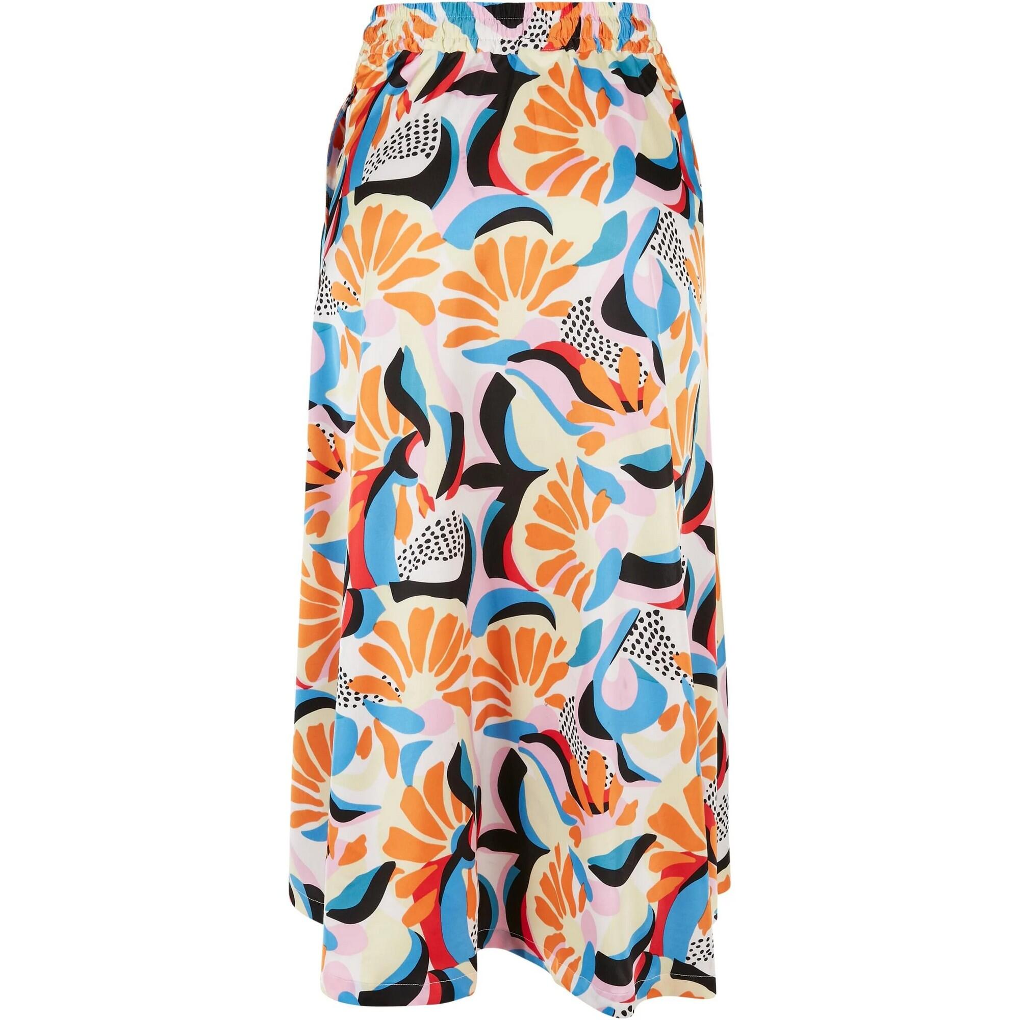 Gonna Midi Stampa Su Intera Superficie Donna Urban Classics Mango Magico 2/4