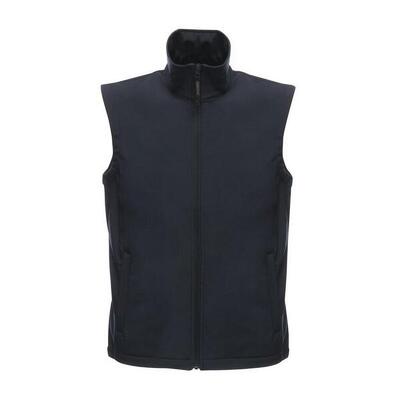 Professionele heren klassieke lichtgewicht softshell bodywarmer (zwart)
