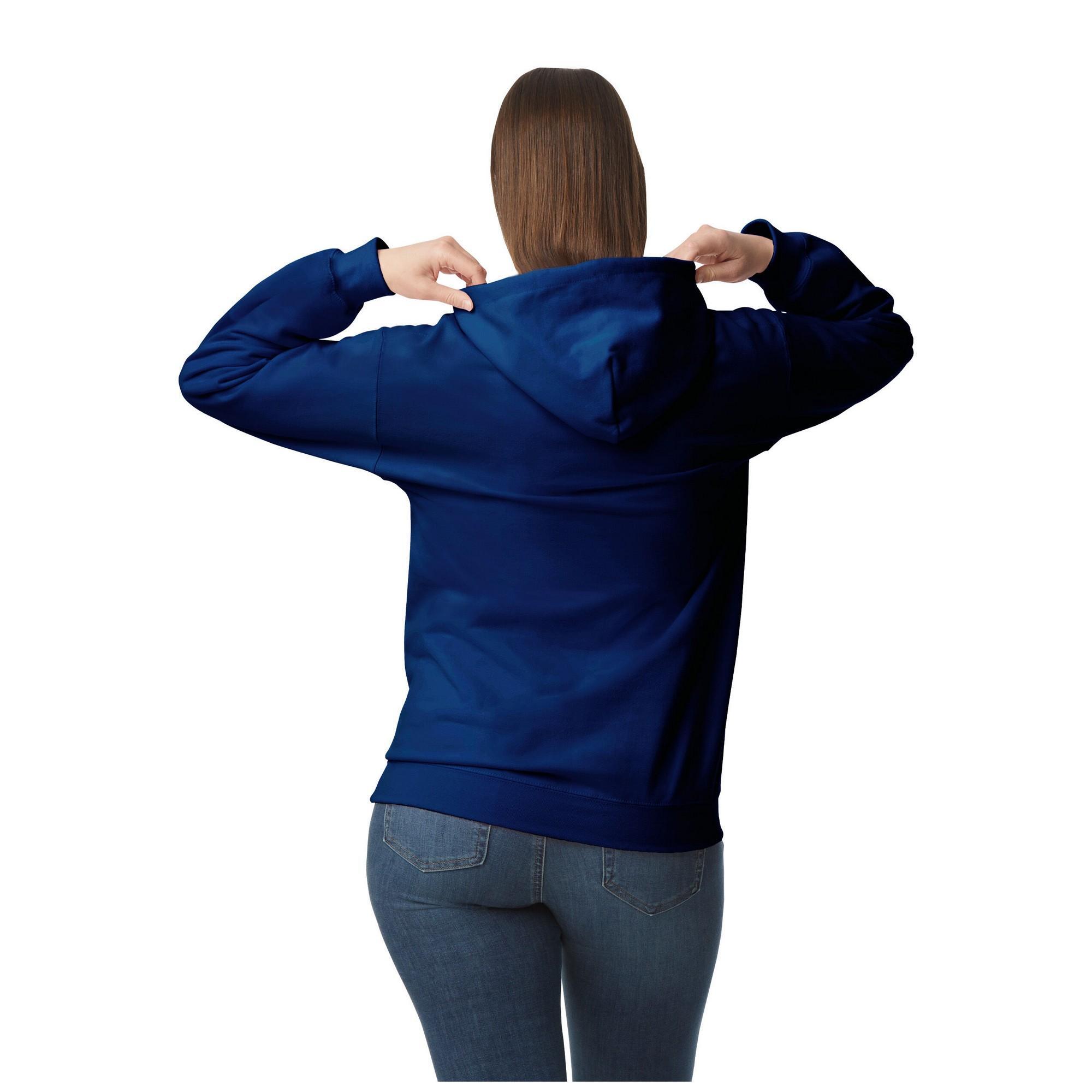 Sweat À Capuche SOFTSTYLE Adulte (Bleu Marine) 2/3
