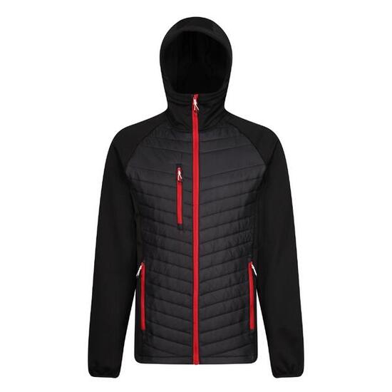 Veste Hybride NAVIGATE Homme (Noir / Rouge Classique)