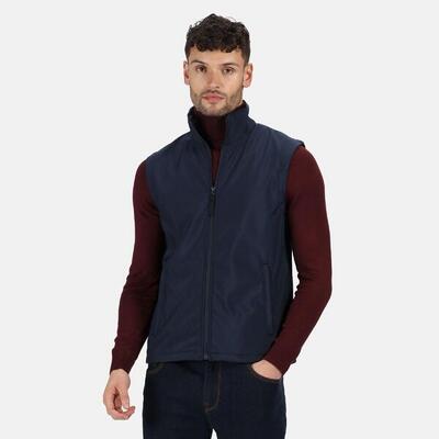 Professionele heren klassieke lichtgewicht softshell bodywarmer (afdichting