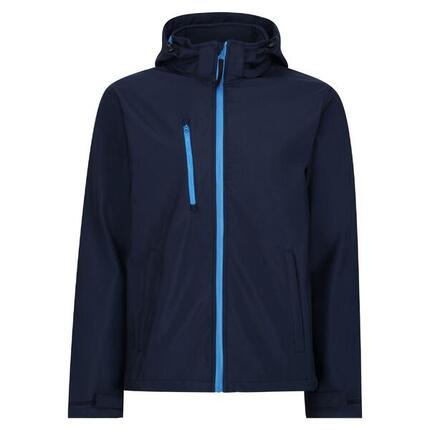 Venturer" Softshelljacke, Dreilagige Membrane für Herren Marineblau/Graublau