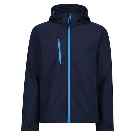 Venturer" Softshelljacke, Dreilagige Membrane für Herren Marineblau/Graublau