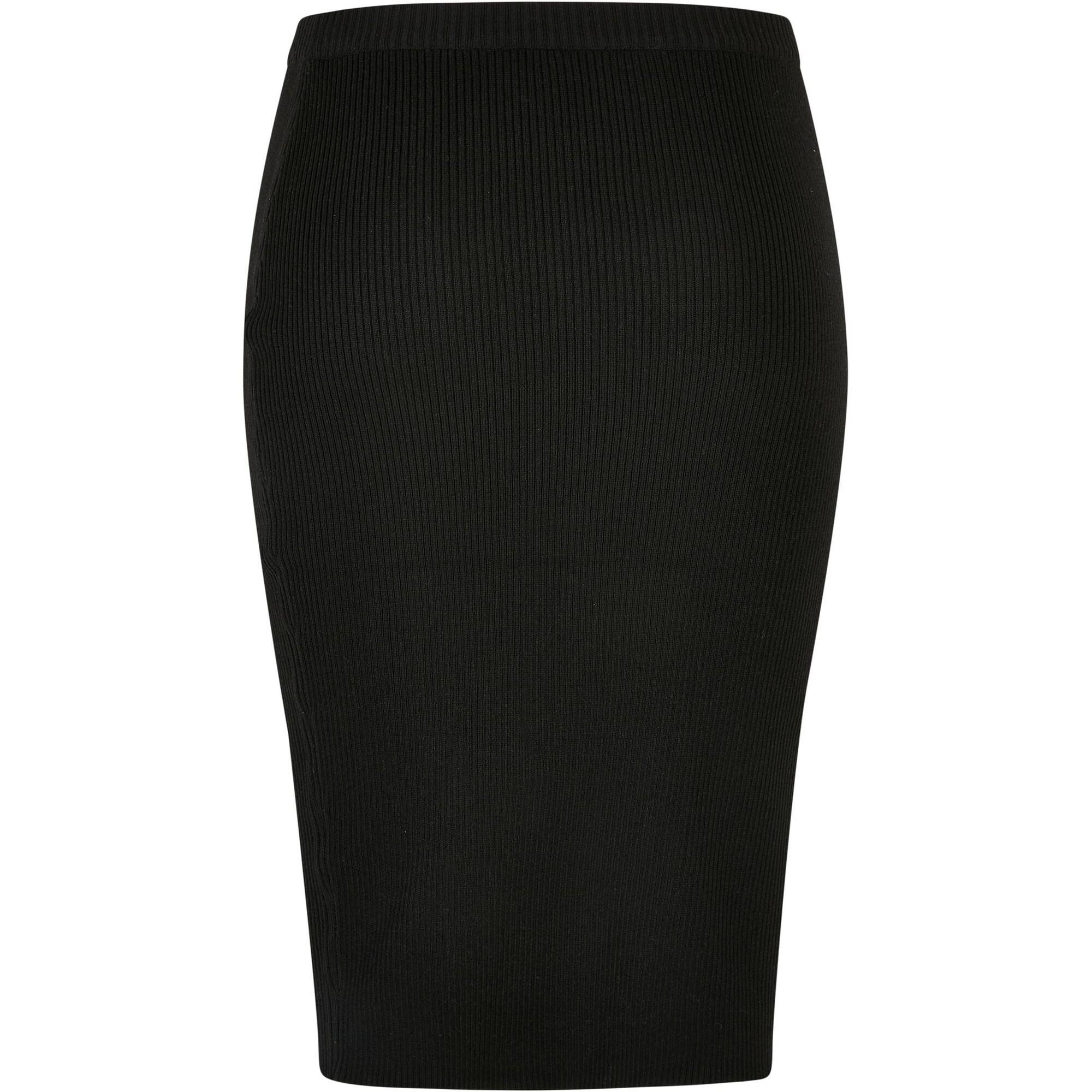 Gonna Midi Donna Urban Classics Nero 2/4