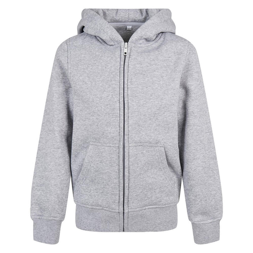 Bluza Dziecięca Basic Organic Z Pełnym Zamkiem Błyskawicznym