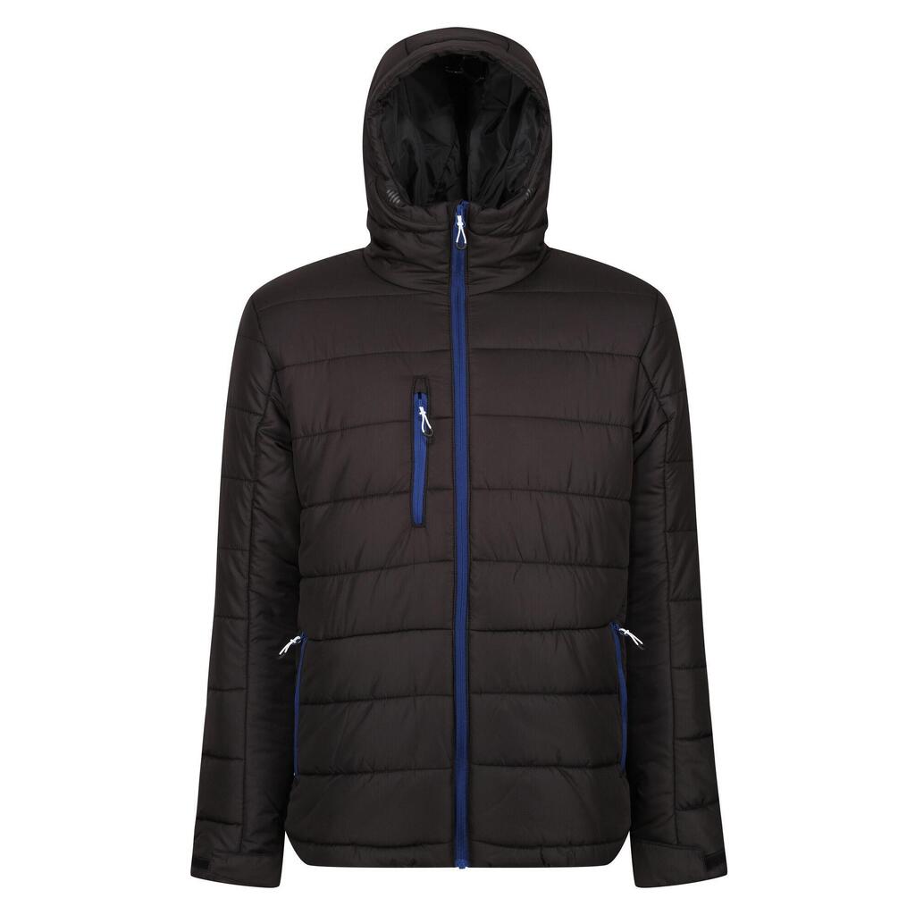 Mens Navigate Thermal Padded Jacket (Black/New Royal)