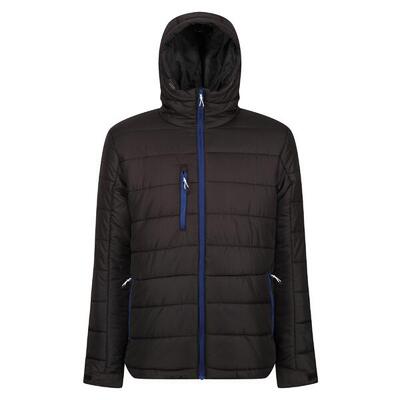 Thermisch gewatteerd jack voor heren (zwart/klassiek rood)