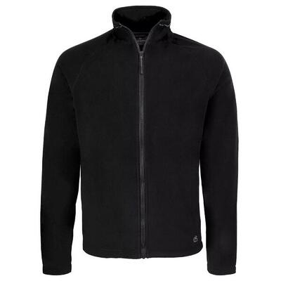 Heren expert corey 200 fleece jas (zwart)