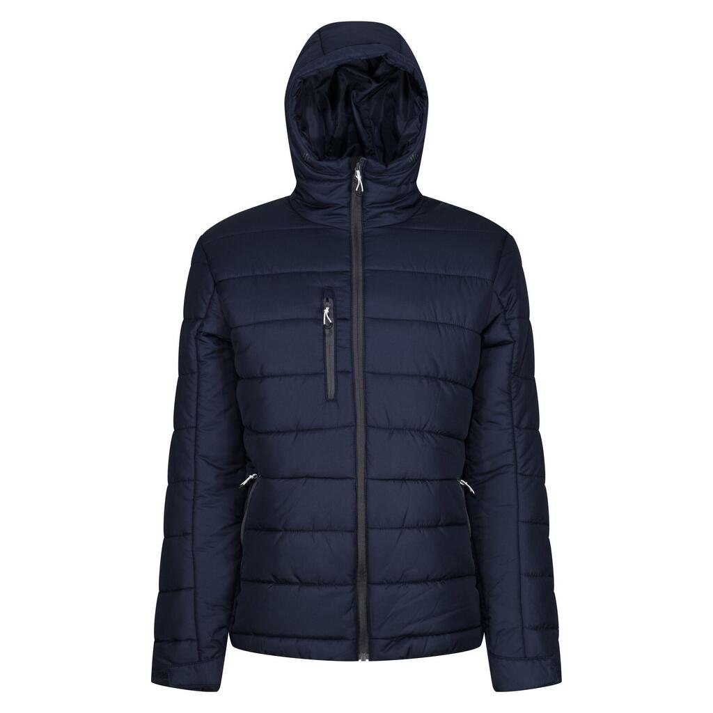 Mens Navigate Thermal Padded Jacket (Navy/Seal Grey)