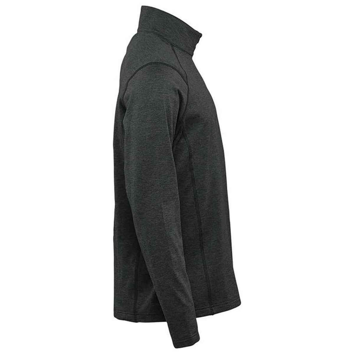 SweaT-Shirt Treeline Performance com um quarto de fecho para homem (Preto 3/3