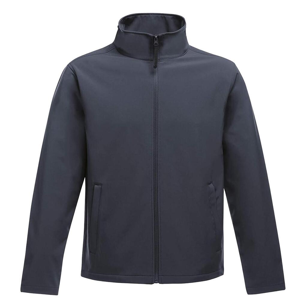 Mens Ablaze Printable Softshell Jacket (Navy/Navy)