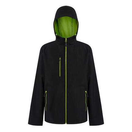 Veste Softshell NAVIGATE Homme (Noir / Orange Vif)