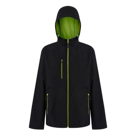 Veste Softshell NAVIGATE Homme (Noir / Vert Citron)