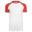 Tshirt Adulte (Blanc / Rouge)