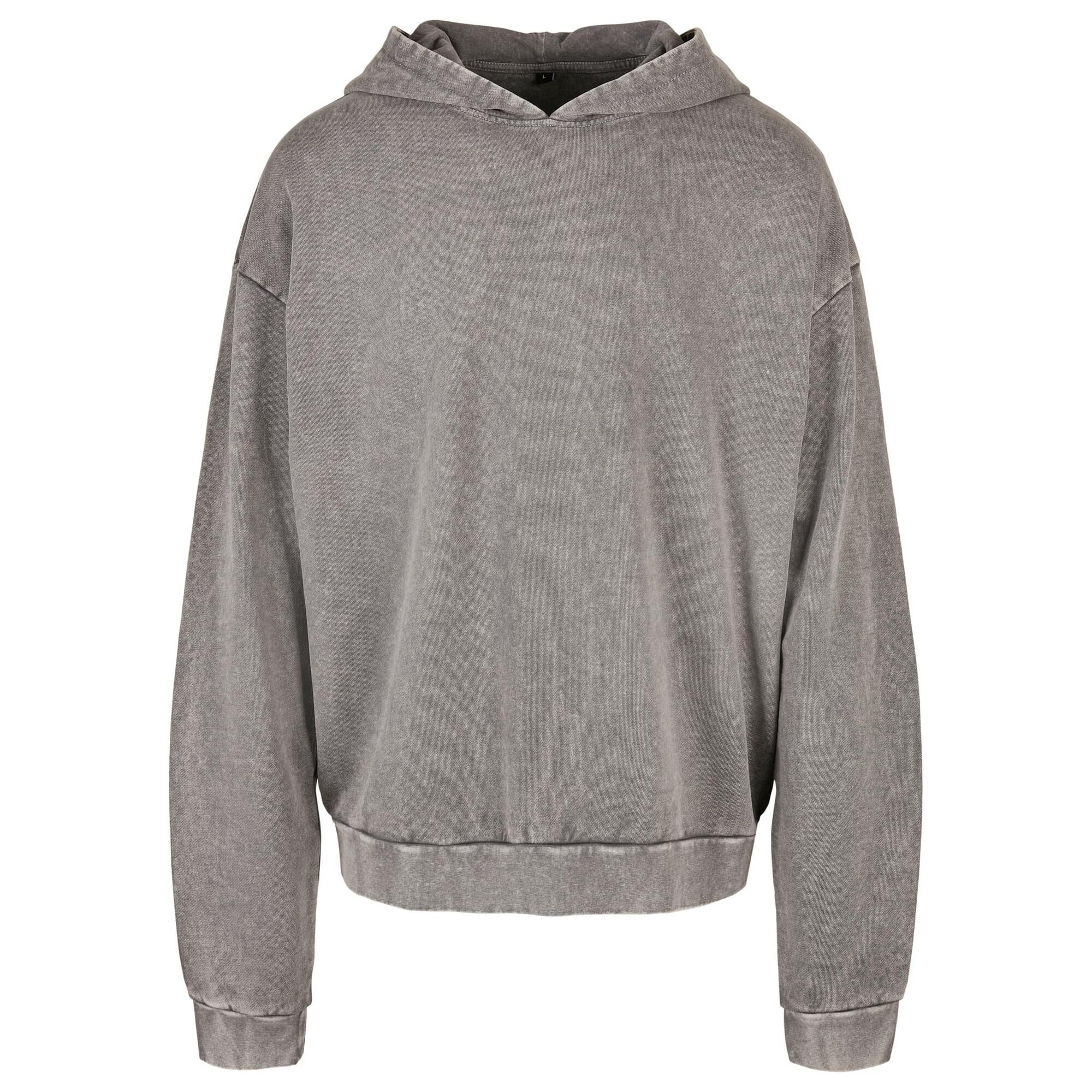 Bluza Z Kapturem Dla Dorosłych Unisex Acid Wash Oversized