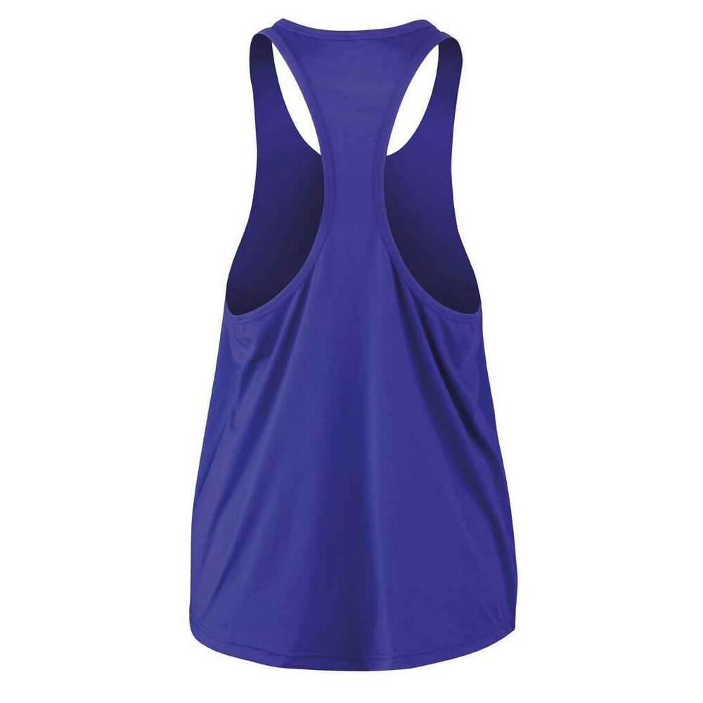 Womens/Ladies Impact Softex Tank Top (Sapphire) 2/2