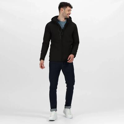Heren repeller xpro softshell jacket (afdichting grijs)