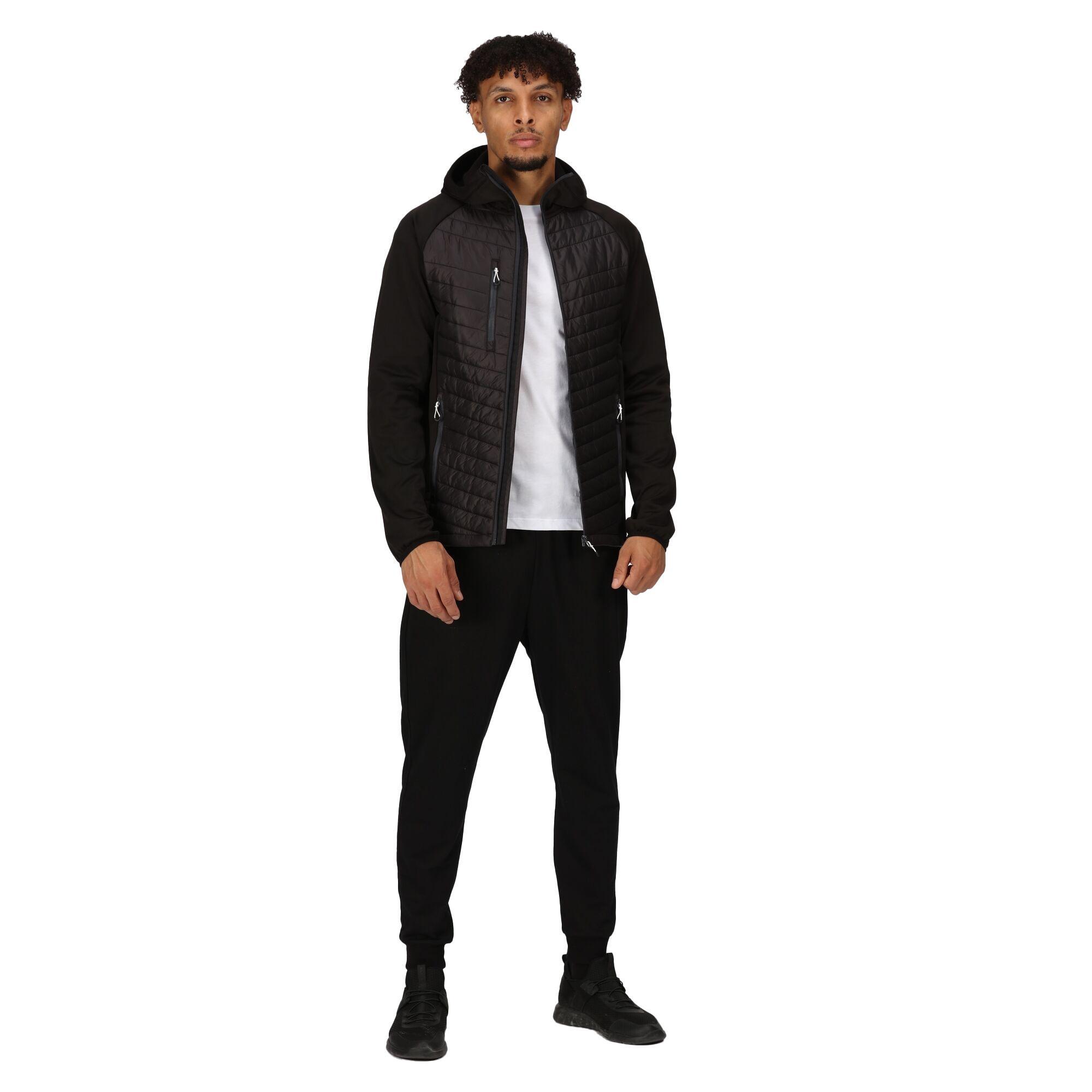 Veste Hybride NAVIGATE Homme (Noir / Gris Phoque) 4/5
