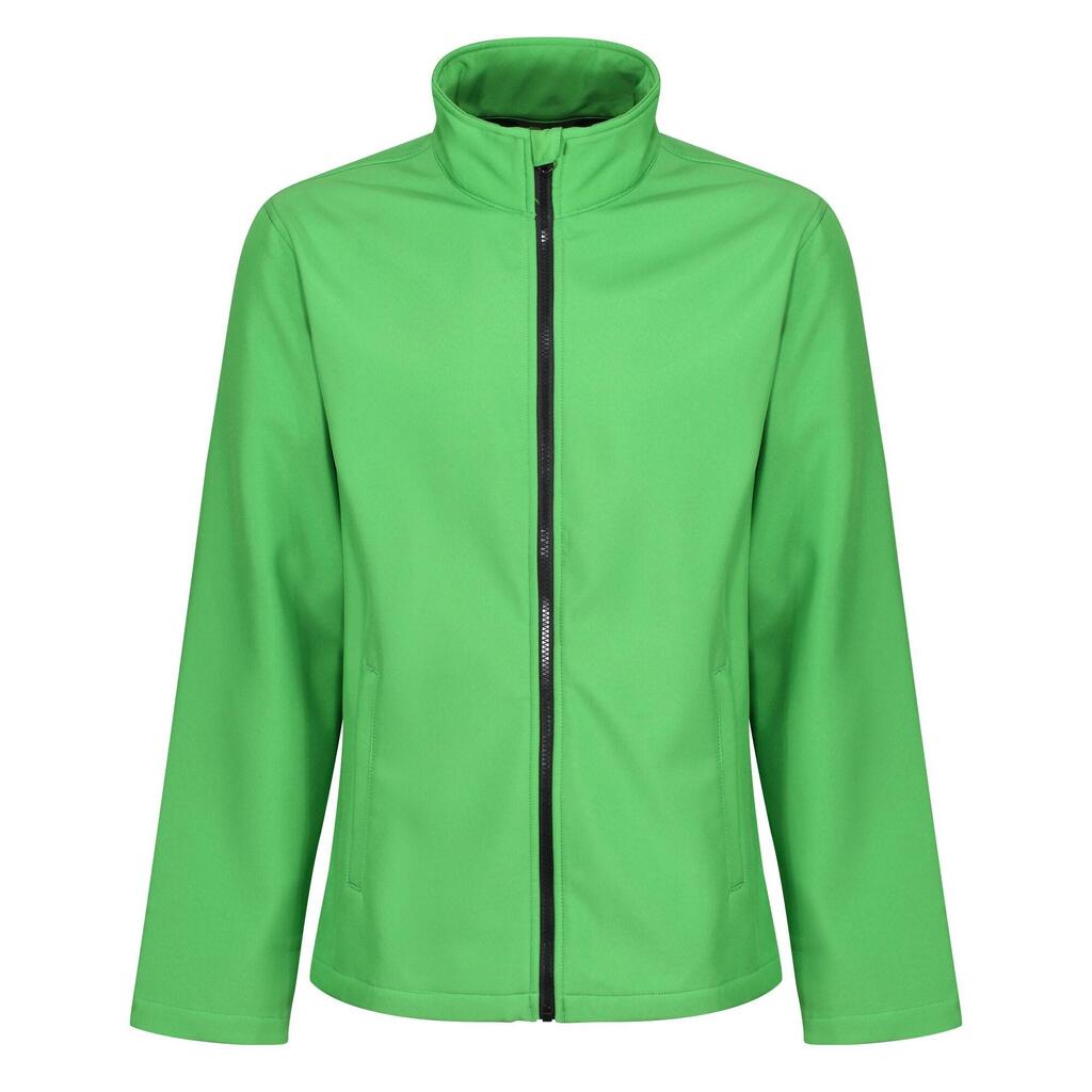 Mens Ablaze Printable Softshell Jacket (Extreme Green/Black)