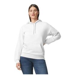 Sweat À Capuche SOFTSTYLE Adulte (Blanc)
