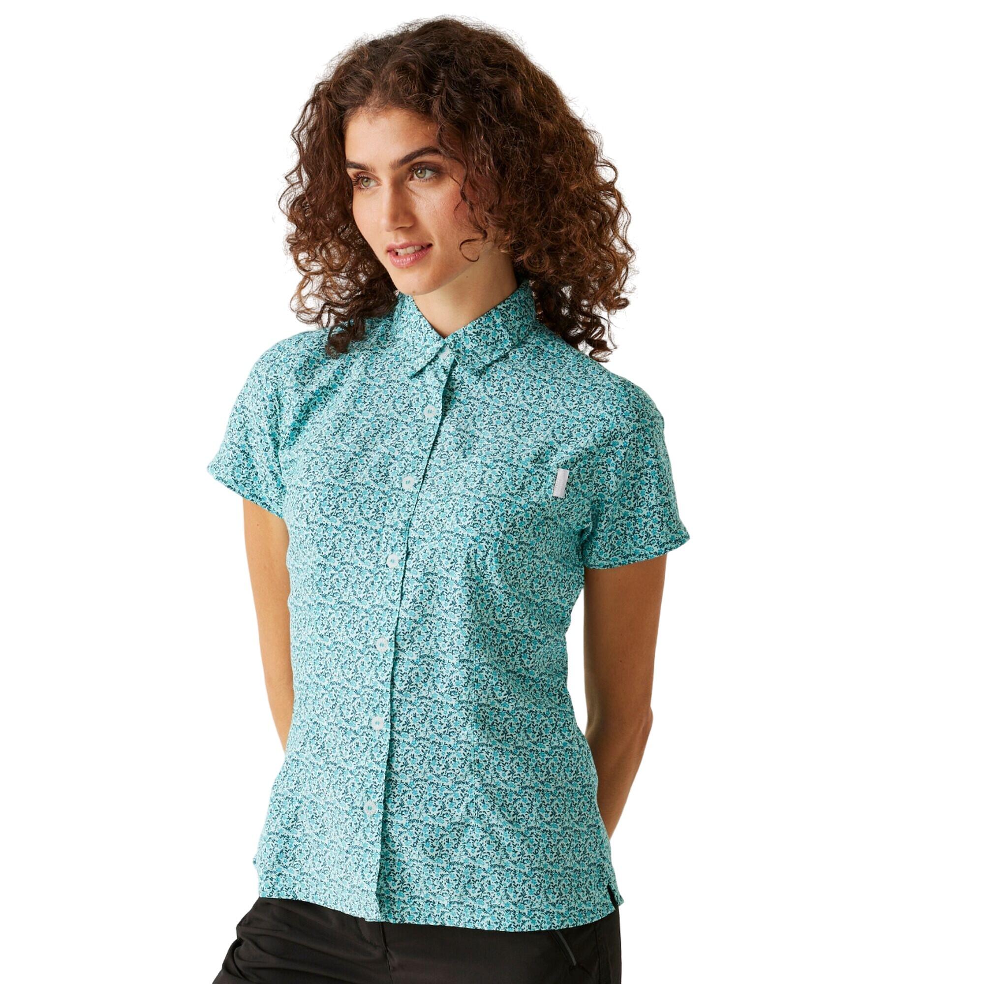 Chemisier Manches Courtes Motif/style Imprimé Petites Fleurs MINDANO Femme 3/5