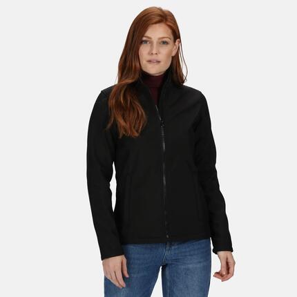 Dames Ablaze bedrukbare Soft Shell jas (Klassiek rood/zwart)