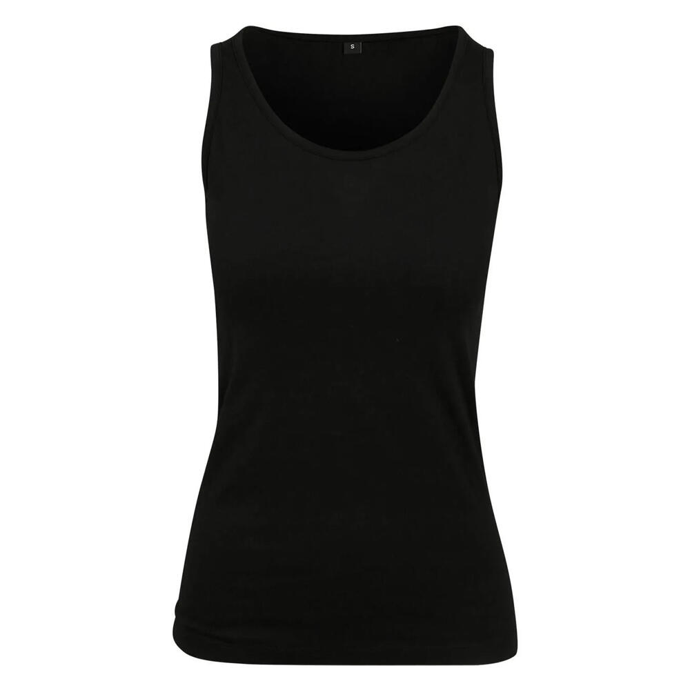 Camisola de alças merch para senhora/senhora preto