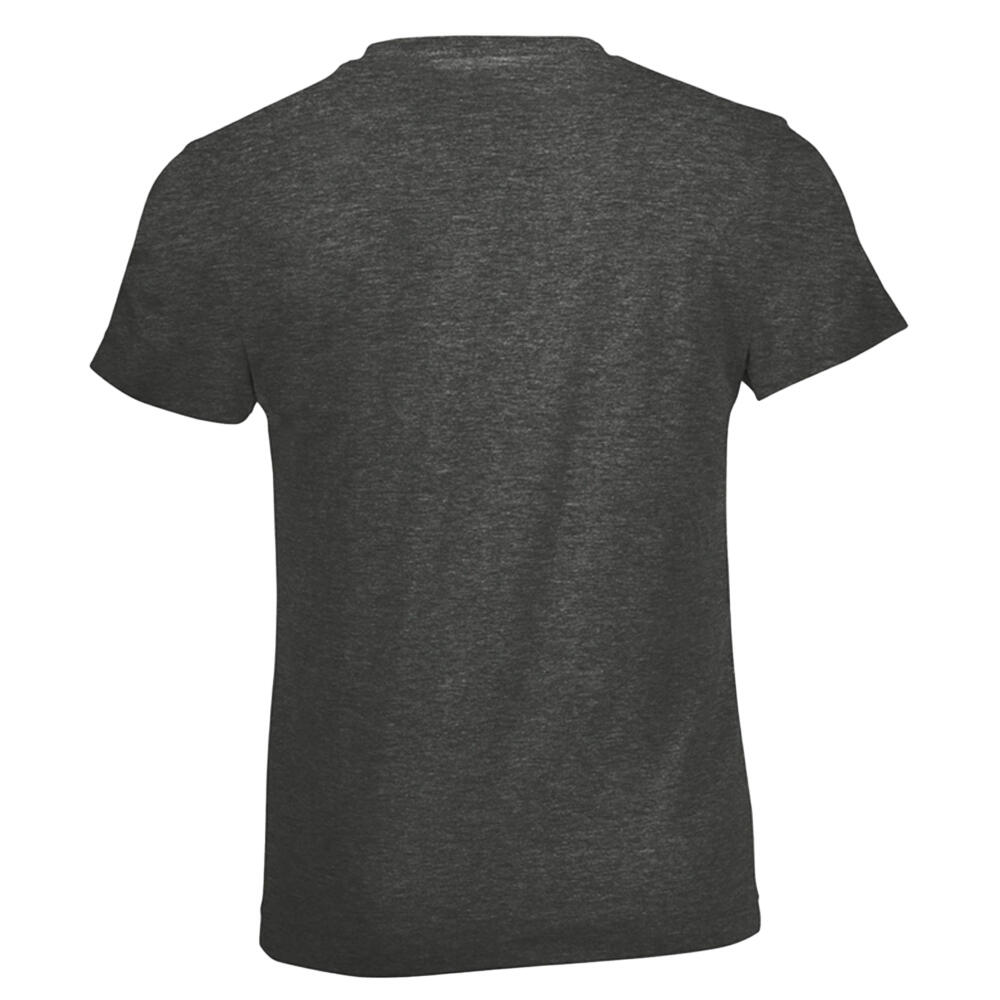 Camiseta de Jaspeado para Niños/Niñas Carbón Jaspeado 2/4